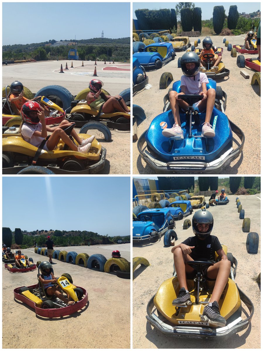 Última excursión de aventura de la escuela de verano de #Kumpania😎, la más completa del mes:

🏎️Karts y educación vial
👙Piscina
🎯Juegos recreativos
🚡Tirolina

Cómo nos gusta sentirnos como en casa en un espacio que podemos hacer tantas cosas y nos tratan tan bien.🥰

#FSE #UE