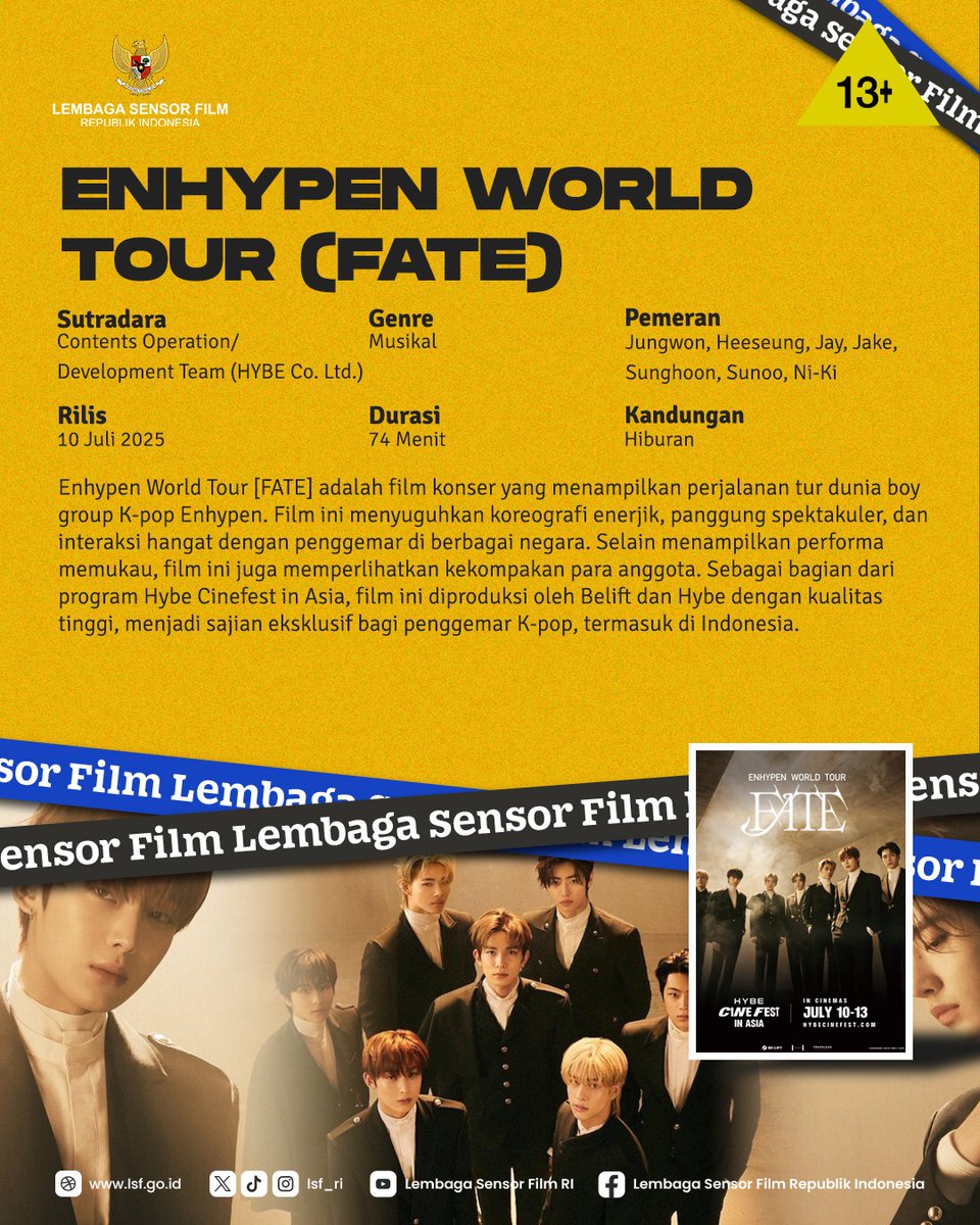 Halo Sobat Sensor Mandiri! 👋🏼
Lagi bingung mau nonton film apa akhir pekan ini? Tenang, LSF punya Panduan Film yang siap menghibur kamu nih!

Mulai dari film drama yang menguras emosi, film animasi yang cocok untuk semua umur, sampai film superhero yang mendebarkan, semuanya ada!