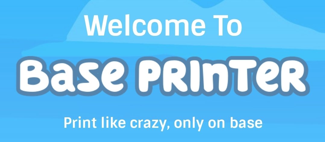 wispher (@web3wispher) on Twitter photo Have you heard about <a href="/BasePrinter/">Base Printer</a> ?
Here is why I’m super bullish on <a href="/BasePrinter/">Base Printer</a> :
And the upside potentials on <a href="/BasePrinter/">Base Printer</a>
Open thread 🧵
Time 1-3mins Have you heard about <a href="/BasePrinter/">Base Printer</a> ?
Here is why I’m super bullish on <a href="/BasePrinter/">Base Printer</a> :
And the upside potentials on <a href="/BasePrinter/">Base Printer</a>
Open thread 🧵
Time 1-3mins