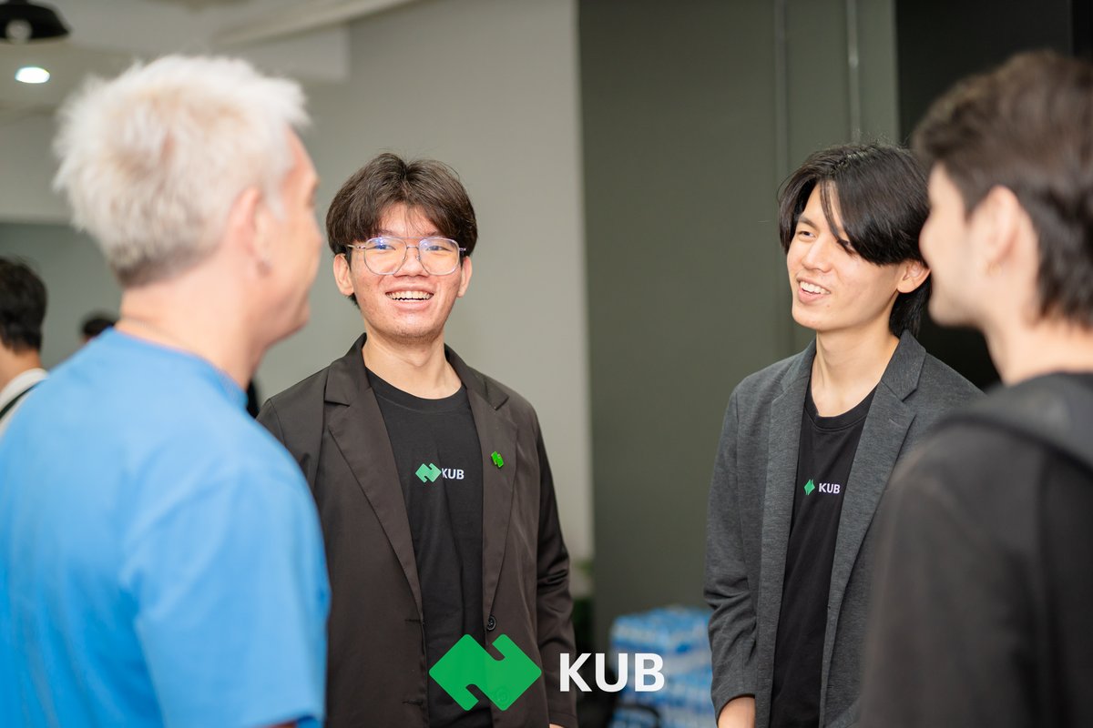 KUB (@kubchain) on Twitter photo GM KUB 💚
Event Recap: The Steady Teddys x Berachain Meetup in Bangkok
On July 17, 2025, the "Steady Teddys x <a href="/berachain/">Berachain Foundation 🐻⛓</a> " event in Bangkok marked a significant milestone for the Web3 community in Thailand. The meetup successfully brought together the vibrant ecosystems of KUB GM KUB 💚
Event Recap: The Steady Teddys x Berachain Meetup in Bangkok
On July 17, 2025, the "Steady Teddys x <a href="/berachain/">Berachain Foundation 🐻⛓</a> " event in Bangkok marked a significant milestone for the Web3 community in Thailand. The meetup successfully brought together the vibrant ecosystems of KUB