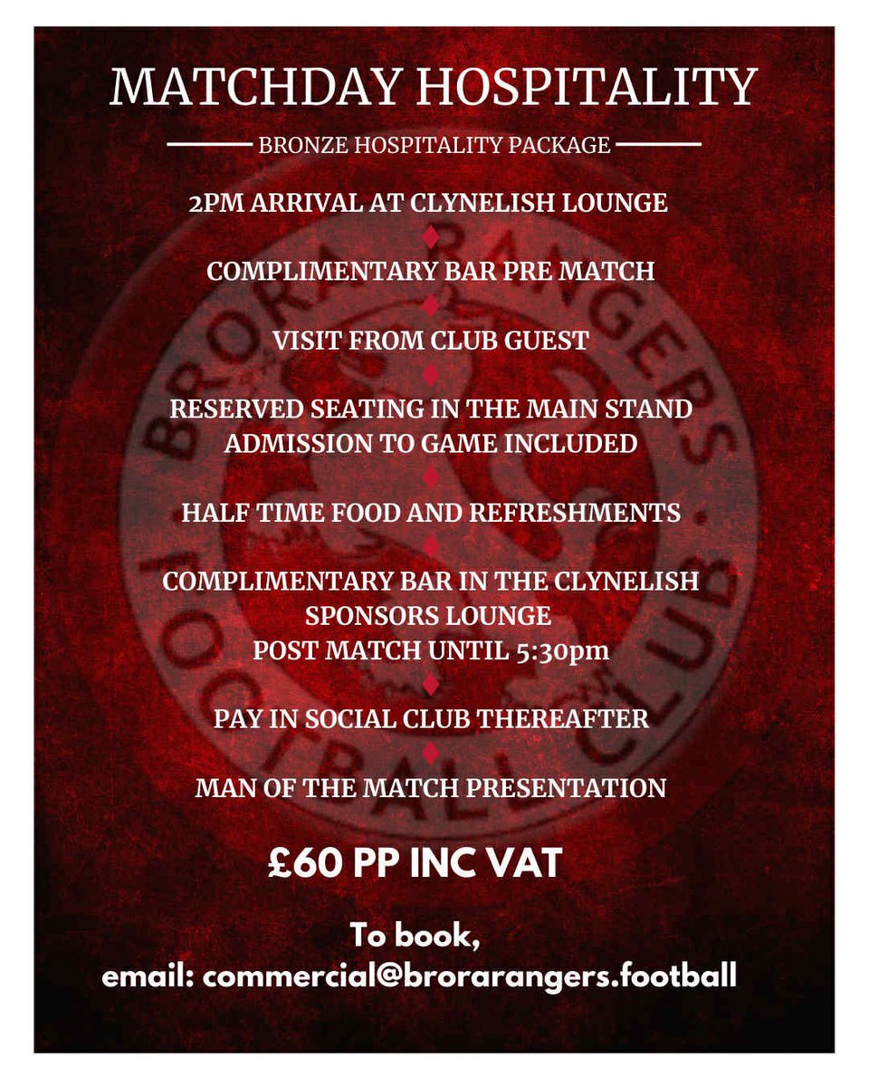 brorarangers's tweet photo. Our Flag Day Hospitality Options 🔴⚪️ 

Get it contact to make a memorable day https://t.co/OyZ9ch2Nth
