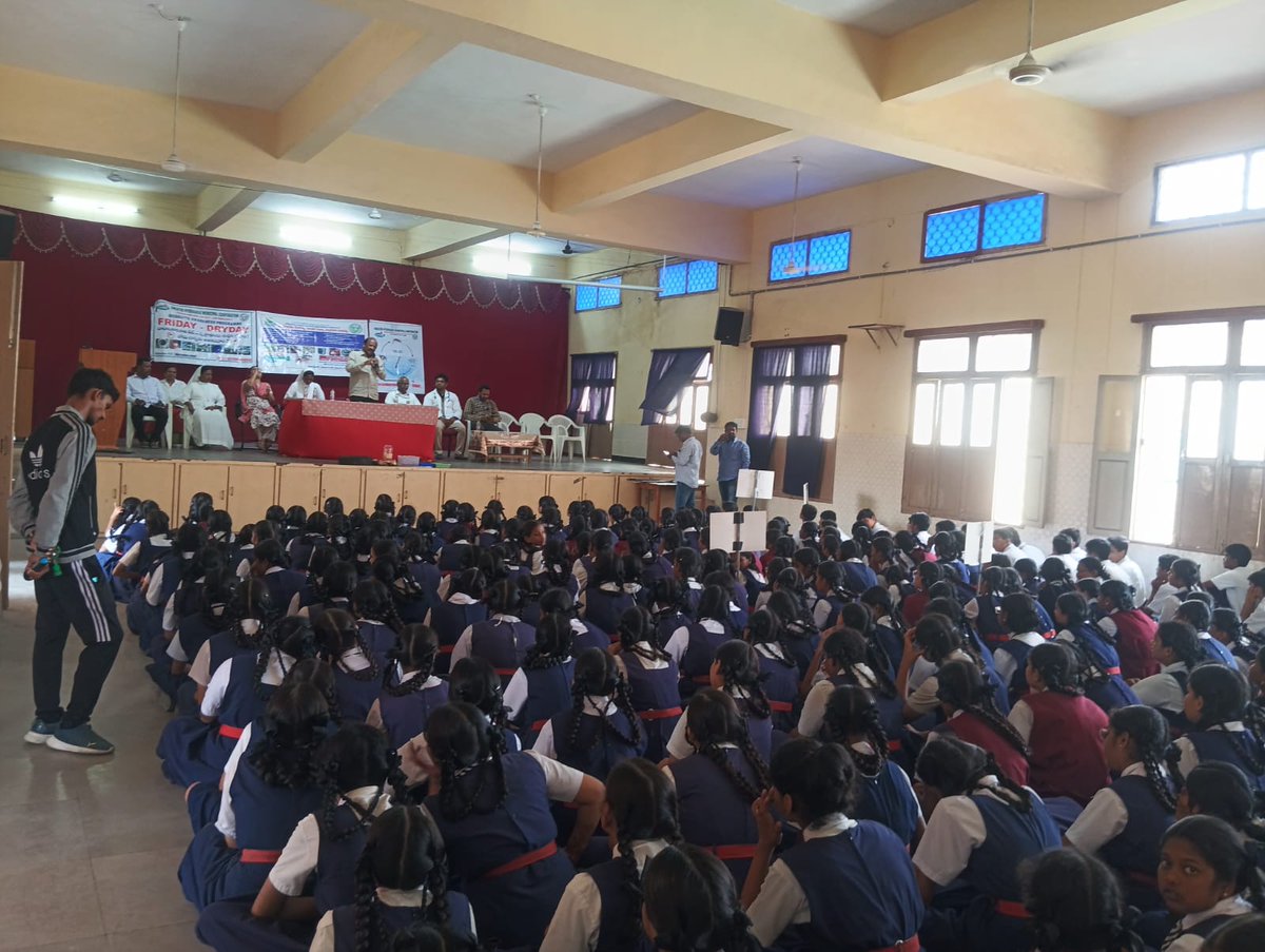 Sir/Madam, Entomology workers Conducted FRIDAY DRY DAY AWARENESS Programme at St.PAULS Girls High School Ramnagar Musheerabad Circle Secunderabad Zone. Deputy Commissioner, AMOH ,Principal and Staff Participated..