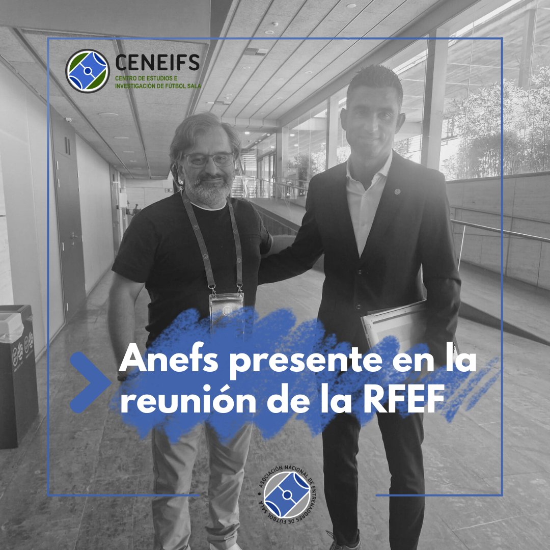 ANEFS participa en la reunión clave sobre titulaciones de fútbol sala.

Más información en anefs.es/anefs-formacio…
