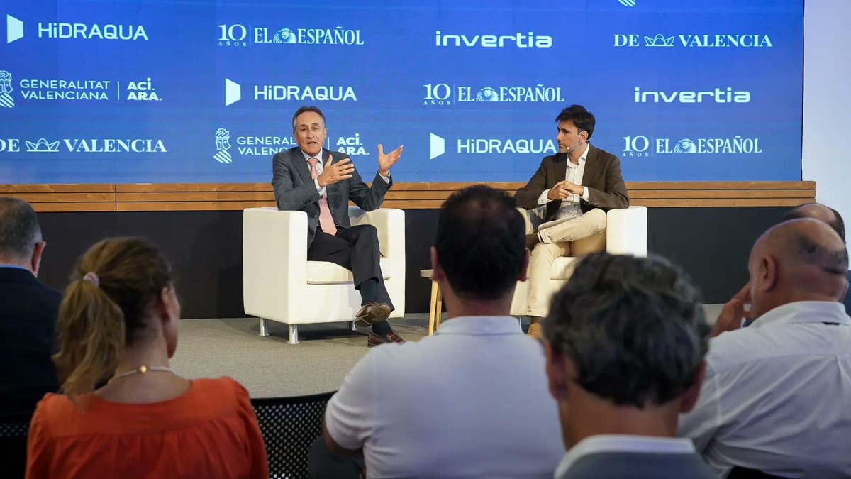 Caminos CV (@caminoscv) on Twitter photo Ayer el consejero del <a href="/Colegiocaminos/">Colegio de Ingenieros de Caminos</a>, Federico Bonet, participó en la 2.ª edición del foro «Análisis de la reconstrucción tras la DANA» de <a href="/elespanolcom/">EL ESPAÑOL</a> <a href="/DeValenciaEE/">EL ESPAÑOL de Valencia</a> con la conversación, moderada por <a href="/DaValero/">Dani Valero</a>, «La respuesta hidráulica ante la DANA». Ayer el consejero del <a href="/Colegiocaminos/">Colegio de Ingenieros de Caminos</a>, Federico Bonet, participó en la 2.ª edición del foro «Análisis de la reconstrucción tras la DANA» de <a href="/elespanolcom/">EL ESPAÑOL</a> <a href="/DeValenciaEE/">EL ESPAÑOL de Valencia</a> con la conversación, moderada por <a href="/DaValero/">Dani Valero</a>, «La respuesta hidráulica ante la DANA».