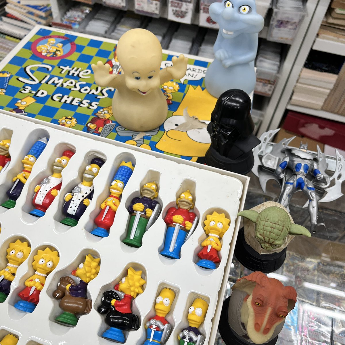 chigasakiUbooks's tweet image. すいません。
ちょっと忙しいのでコメントは近日中に返しますm(_ _)m
入荷品です。
アメトイ売っていただきました。
それぞれがとっても魅力的!
#アメリカントイ
#アメトイ
#シンプソンズ
#キャスパー