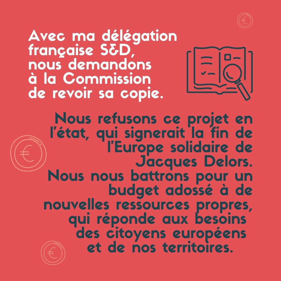 La #Commission européenne a présenté cette semaine le « Cadre financier pluriannuel » de l’#Europe pour 2028-2034.

Décryptage d’un #budget qui n’est pas acceptable !