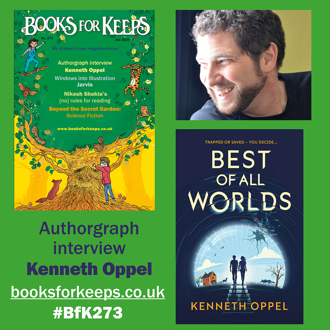 BooksForKeeps's tweet photo. 'Everything in BEST OF ALL WORLDS comes back to Xavier’s tightrope walk and the necessity of making very complicated decisions.’ 

Delighted to have Kenneth Oppel as our NEW Authorgraph interview subject #BfK273 #kidlit

https://t.co/BJIAMnS8e5 https://t.co/ujZNGQiEpJ