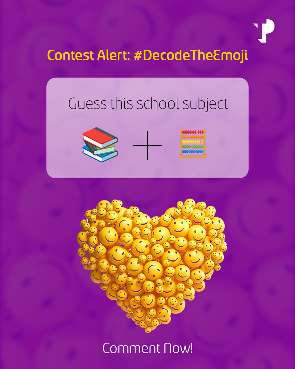 The next question of the #DecodeTheEmoji Contest is here! 
Like. Share. Comment your answers below! 👇
 
Remember to:
1️⃣ Add #DecodeTheEmoji and #TPIndia in your answer
2️⃣ Tag @tpindiaofficial and 3 of your friends

#TPIndia #ContestAlert #WorldEmojiDay #Contest