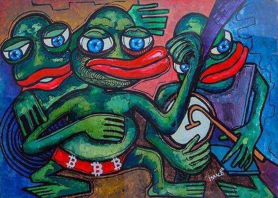 Ordistorians's tweet photo. Ordistorians
Series 0
Card 16

Pepe Celebrity by @Artist_IsaacO 

Inscription + XCP Asset + Physical

https://t.co/TtBcoVY9xd https://t.co/leJSVpOAvH