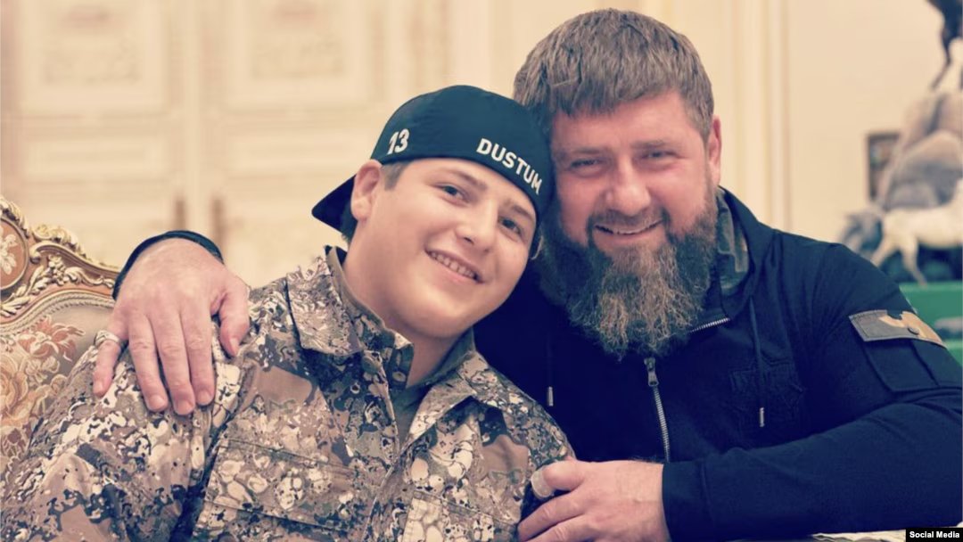 SukritGanesh's tweet image. Ramzan Kadyrov, the insane leader of Chechnya, appointed his 17-year-old son to be the head of the republic's security services. He has been caught on camera physically assaulting people. He also got married underage. This is real-life cartoon stuff.