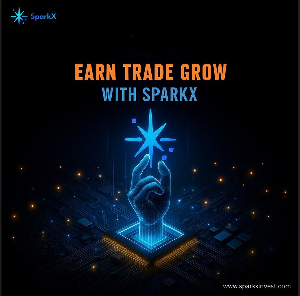 SsparkkX's tweet image. Welcome to the future of crypto with SparkX where your digital journey begins with security, speed, and smart growth
So why wait?
Join SparkX today – Earn, Trade, Grow your future!
🌐 sparkxinvest.com
#SparkX #SparkXDaily #JoinSparkX #SparkXPower #DailyReturns