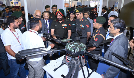 DataDriven_Dan's tweet photo. Cutting-edge military tech and AI were the stars at Jaipur, as experts discussed next-gen warfare, innovative solutions, and industry breakthroughs shaping tomorrow's battlefield!   https://t.co/l8QdLye52G https://t.co/Wkuh9lmMhC