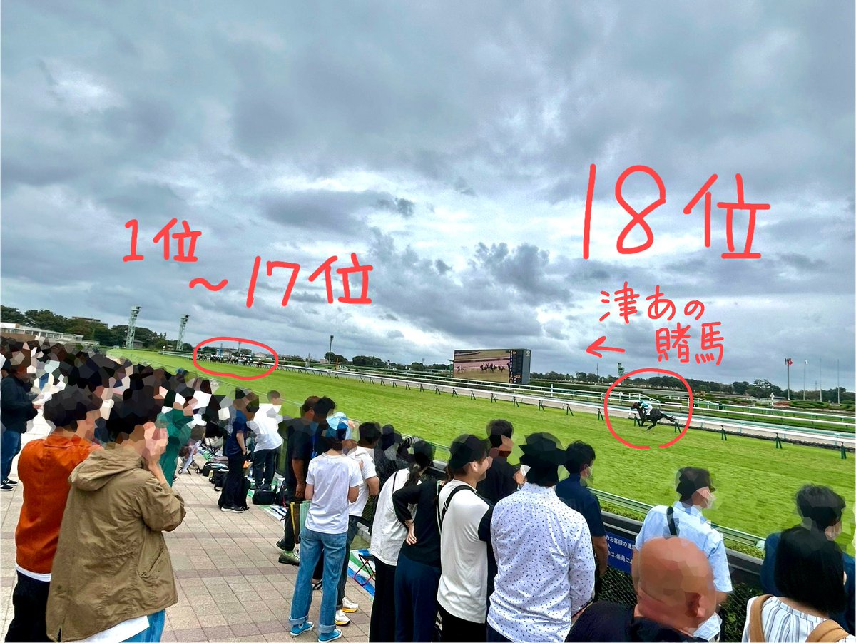 初めての競馬でこれで、
二度と競馬はしないと誓った時のやつ