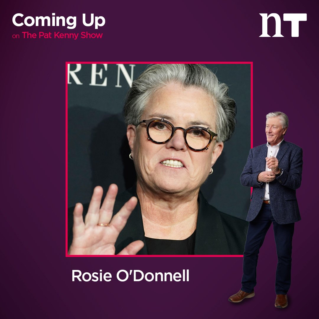 NewstalkFM (@newstalkfm) on Twitter photo Rosie O'Donnell moved over to Ireland from America earlier this year, after the start of Donald Trump’s second term.
Rosie will be joining <a href="/PatKennyNT/">Pat Kenny Newstalk</a> just after 10am this morning to tell us how she is getting on 📻 Rosie O'Donnell moved over to Ireland from America earlier this year, after the start of Donald Trump’s second term.
Rosie will be joining <a href="/PatKennyNT/">Pat Kenny Newstalk</a> just after 10am this morning to tell us how she is getting on 📻