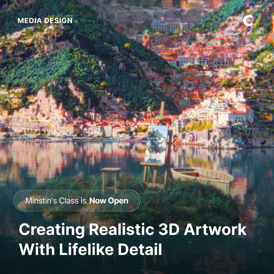 colosoglobal's tweet image. 3D Artist Minstin's class "Creating Realistic 3D Artwork with Lifelike Detail" is now open for viewing!
Learn how to use Blender to create detailed 3D spaces!
This class dives deep into topics like modeling, texturing, shading, fabric simulation, advanced 3D design, scanning…