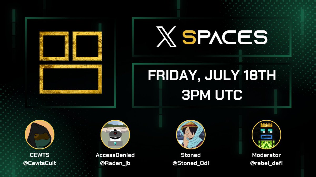 Join us to discuss the latest happenings in the <a href="/neutron_org/">Neutron</a> NFT scene 🔀

🎙️ x.com/i/spaces/1PlJQ…