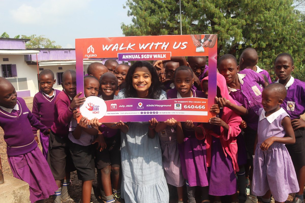 Office today is here at Kihihi Kanungu adding my voice of #NyakaSGBVWalk2025. Young people have made it intentional to protect their rights and responsibilities.
Thank you <a href="/NyakaGlobal/">Nyaka</a> under the guide of <a href="/Twejaka/">Twesigye Jackson Kaguri</a> for being extraordinary in this fight.