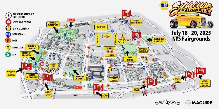 zito_john's tweet image. Syracuse Nationals begins today Friday, July 18th through Sunday, July 20th!!