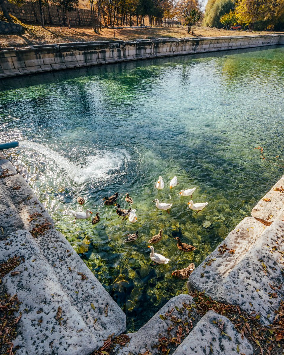 The Roman Pool in Niğde carries the traces of time. An ancient marvel of water engineering, offering a cool and mystical retreat.  #Niğde