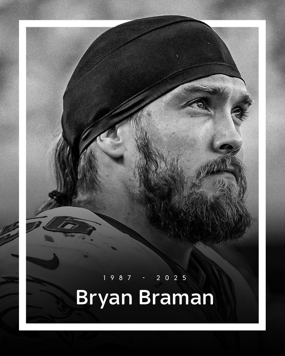 SkySportsNFL's tweet image. Super Bowl champion Bryan Braman has died at 38 following a battle with cancer.