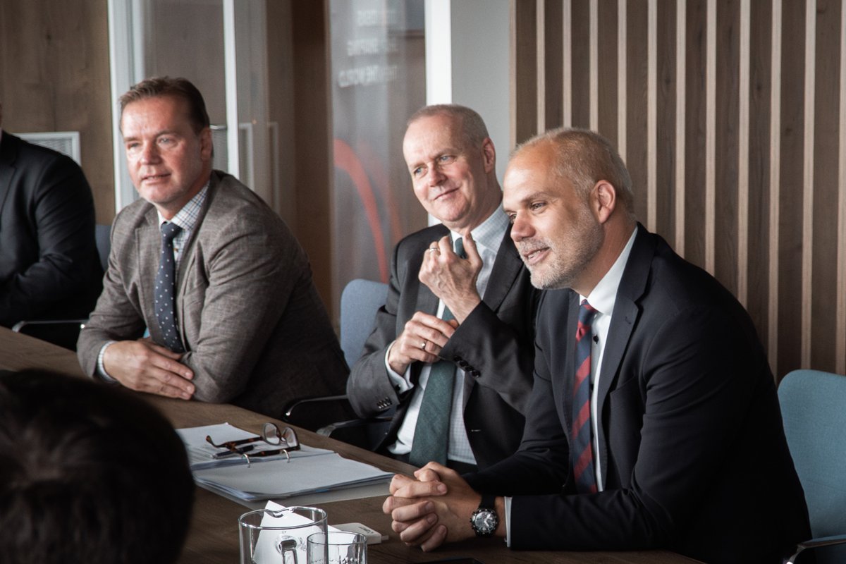 GLOBSEC's tweet image. Yesterday, GLOBSEC welcomed @NATO ASG @RugeBoris and Slovakia’s PermRep to NATO, @MarekVarga14, for a timely discussion on priorities after the 2025 NATO Summit.
This dialogue is part of GLOBSEC’s ongoing efforts to connect Slovak experts and NATO leadership.
#NATO #Defence