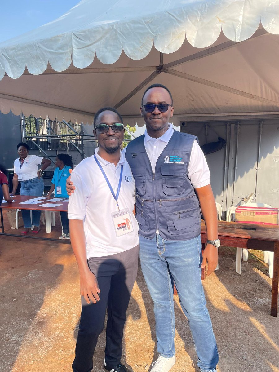 Frank Byamukama🇺🇬 (@f_byamukama) on Twitter photo Already on ground with our exceptional team leader <a href="/DonPatrick33/">Bugingo D. Patrick</a> & the <a href="/MWFAlumniUganda/">MWF Alumni Network of Uganda</a> for the build Kampala School of the Physically Handicapped cause.
Let's support this generational call & the Mandela legacy through donating to this agenda.
#MandelaDay2025 Already on ground with our exceptional team leader <a href="/DonPatrick33/">Bugingo D. Patrick</a> & the <a href="/MWFAlumniUganda/">MWF Alumni Network of Uganda</a> for the build Kampala School of the Physically Handicapped cause.
Let's support this generational call & the Mandela legacy through donating to this agenda.
#MandelaDay2025
