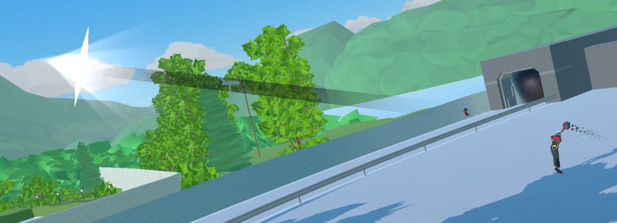 lol_o_nine's tweet image. &lt; Today's update &gt;
- Small Rec-Crashout (I'm not publishing my models anymore, people have made nsfw content with them, and I felt great sorrow after seeing it. It is truly horrible.)
- Random picture of Lol throwing mini Lol into the Sun
#recroom #recroomvr #vrchat #3DModels