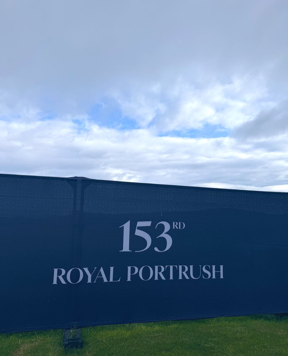 π»ππ‘π€ (@dipsmufc) on Twitter photo Good morning from Portrush π#theopen2025 Good morning from Portrush π#theopen2025