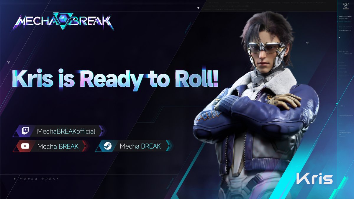 MechaBREAK's tweet image. Heads up, pilots!
Kris Kwok, our CEO & Executive Producer, is back on the battlefield—
here to break down the latest update.
Don’t miss the stream!
youtube.com/live/LfT4PF5yZ…