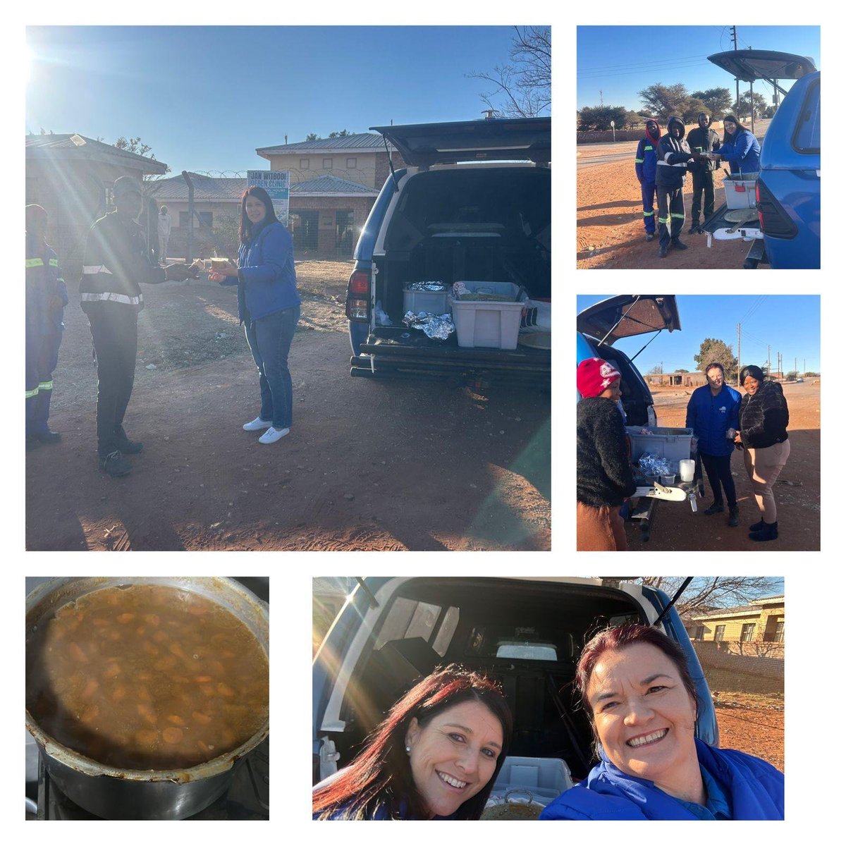 DA_NCape's tweet photo. 🍲The DA in Ward 4 #Gamagara served up warm meals at Jan Witbooi Clinic in Deben. Small acts of kindness make the biggest difference.

#67minutes #TheDAcares #MandelaDay💙 https://t.co/p6ycyrzKsj