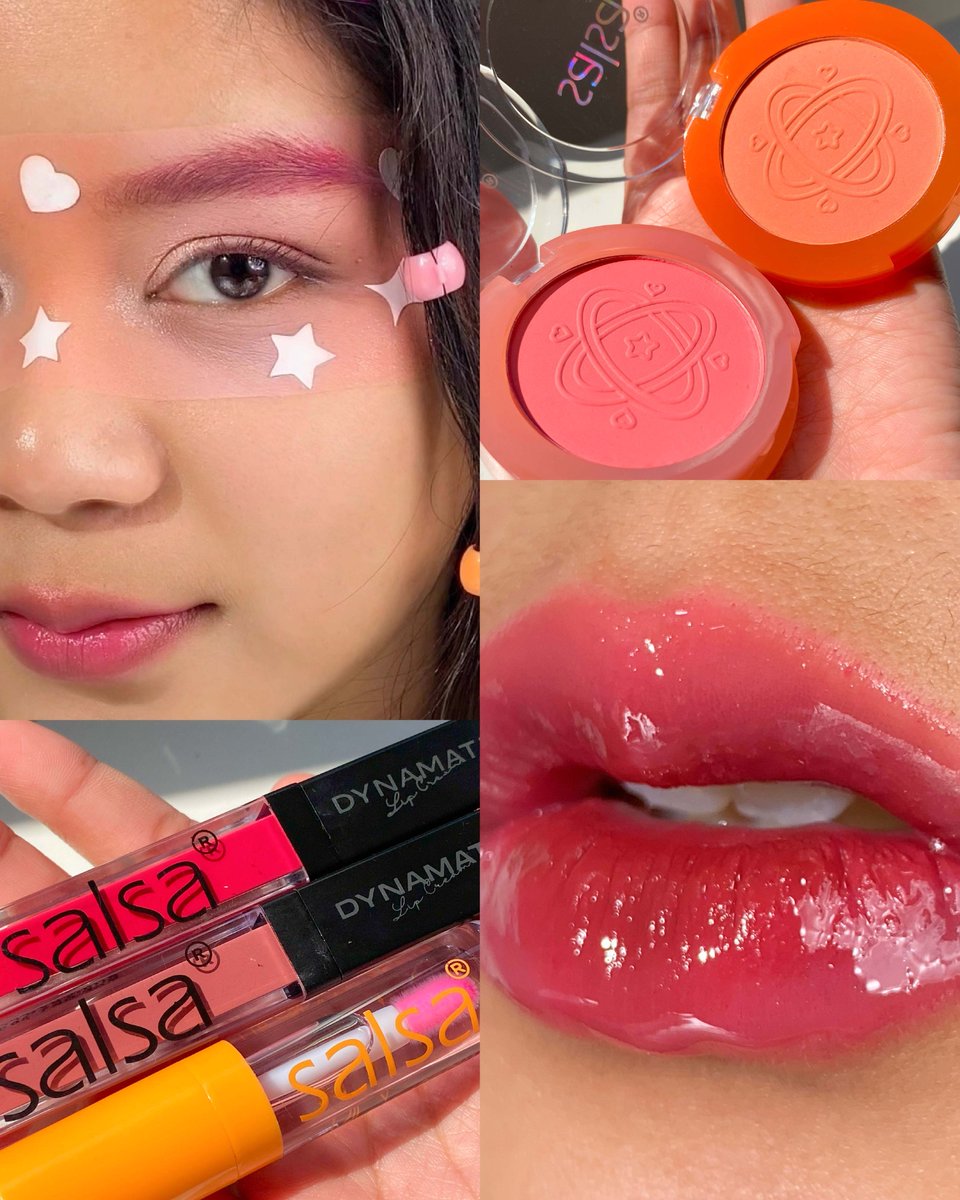 SalsaCosmetic's tweet image. MATCHY MATCHY BLUSH & LIPPIE~😍
Kalian harus coba juga sih makeup kayak mincu ini🤗
#salsacosmetic #beautyiseasy