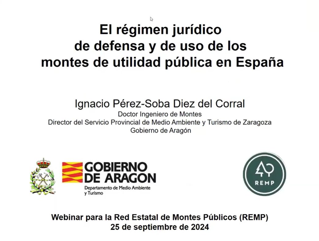 📢 ¡Nuevo webinar disponible! 'El régimen jurídico de defensa y de uso de los montes de utilidad pública en España', con Ignacio Pérez-Soba. Conoce su marco legal, usos permitidos y régimen económico.

🎥 remp.es/actividades/we…

<a href="/FBiodiversidad/">Fundación Biodiversidad</a> #ProyectosPRTR #PlanDeRecuperación