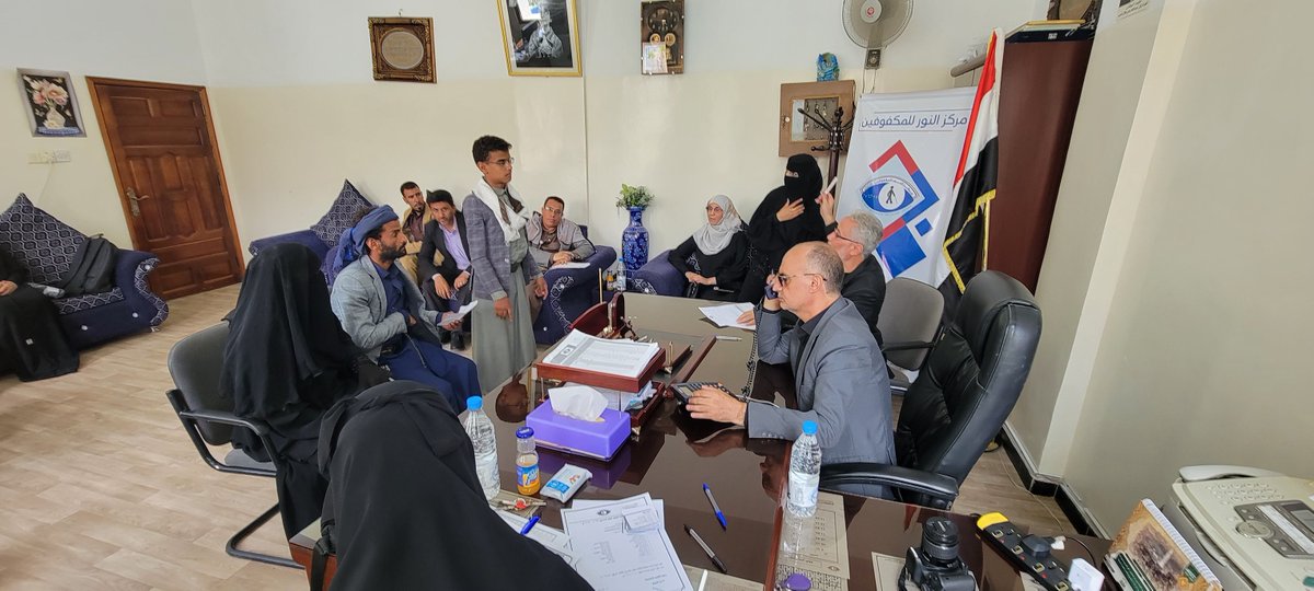 لجنة القبول في #مركز_النور_للمكفوفين تُقر تسجيل الطلاب الجدد للعام الدراسي 1447هـ / 2025-2026م بعد استيفائهم الشروط وخضوعهم للفحص الطبي.
#مركزنا_نور_مستقبلنا