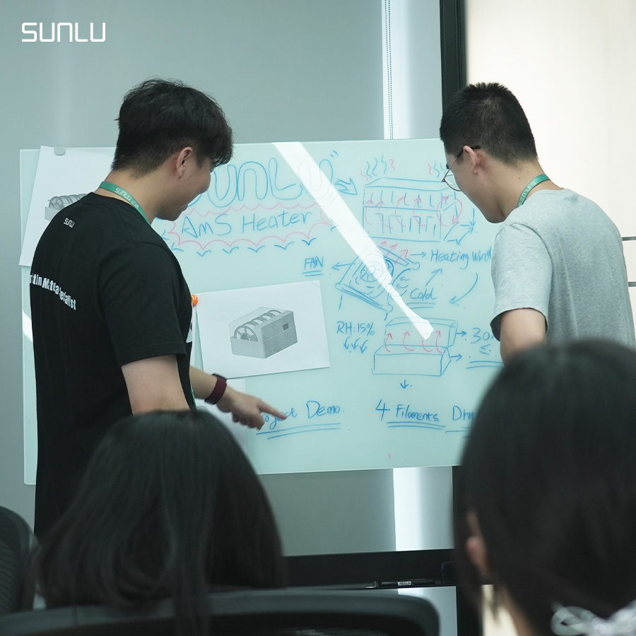 sunluofficial's tweet image. 🤔 How many stages did the AMS Heater go through from concept to realization?
📑 How did our researchers turn the AMS Heater into the final product we see now?
Although we cannot show you the complete process, these two images condense the answers! ✨