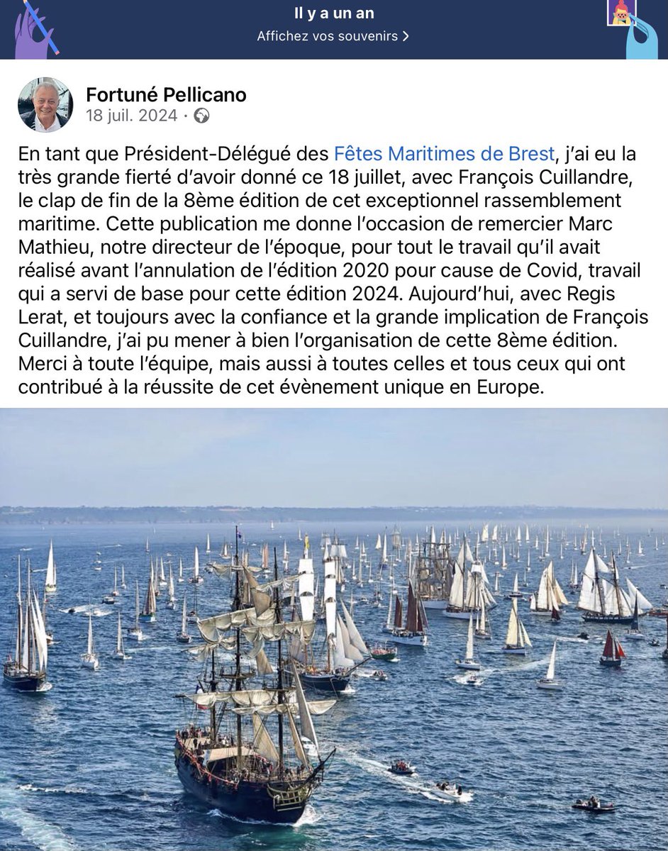 Merci à Facebook de me rappeler ces moments uniques. Merci à vous toutes et vous tous de m’avoir fait vivre ces moments de bonheur. Rendez-vous en 2027 pour la prochaine édition.