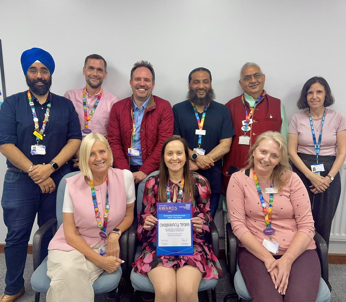 Leicester Chaplaincy (@leic_chaplaincy) on Twitter photo Delighted to share that our Chaplaincy Team has been #nominated for the Outstanding Contribution #Award at the UHL Recognition Awards 2025.
It is a privilege to serve patients in their most vulnerable moments alongside so many amazing staff & services. #NHS <a href="/Leic_hospital/">Leicester's Hospitals</a> <a href="/LPTnhs/">Leicestershire Partnership NHS Trust</a> Delighted to share that our Chaplaincy Team has been #nominated for the Outstanding Contribution #Award at the UHL Recognition Awards 2025.
It is a privilege to serve patients in their most vulnerable moments alongside so many amazing staff & services. #NHS <a href="/Leic_hospital/">Leicester's Hospitals</a> <a href="/LPTnhs/">Leicestershire Partnership NHS Trust</a>