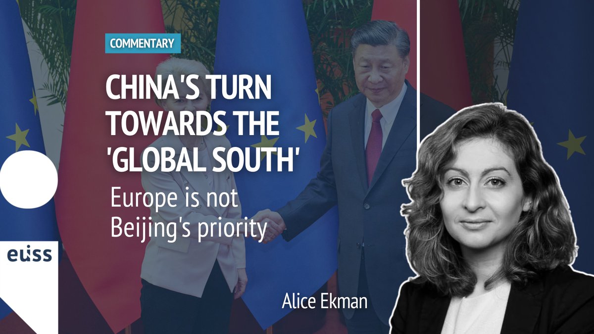 🆕 Europe is not #China's priority. Its focus shifted to the 'Global South', as it is trying to build an alternative coalition to marginalise the West.

🇨🇳 Ahead of the EU-China Summit, Europe must be clear about Beijing's strategy, warns @Alice_Ekman. iss.europa.eu/publications/c…