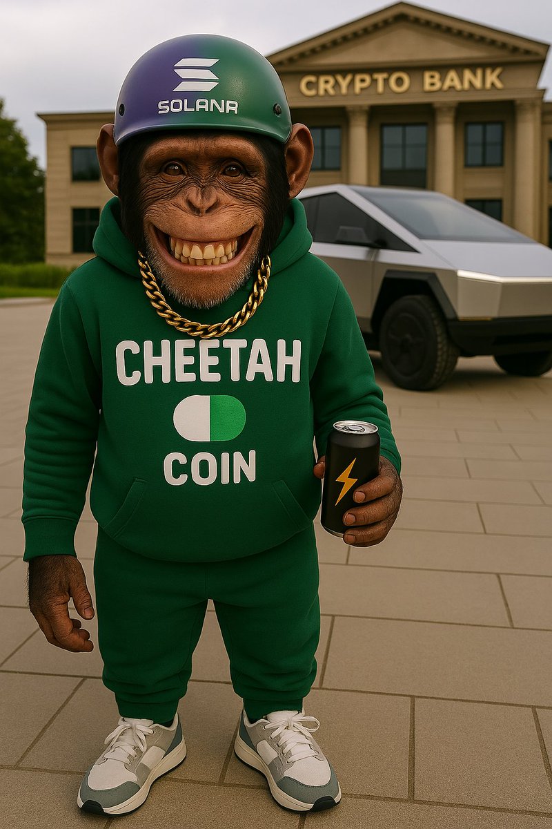 SolanaPumpMeme's tweet photo. 🚀🐒Cheetah Coin doesn’t walk – it sprints!
🔥 Let’s build the fastest, strongest community in crypto.
💚 Believe in Cheetah and turn a coin into a legend.

👉 Now live on https://t.co/lMwqzourdc!
#CheetahCoin #CryptoCommunity #ToTheMoon #PumpFun https://t.co/YqDOR4BbhN