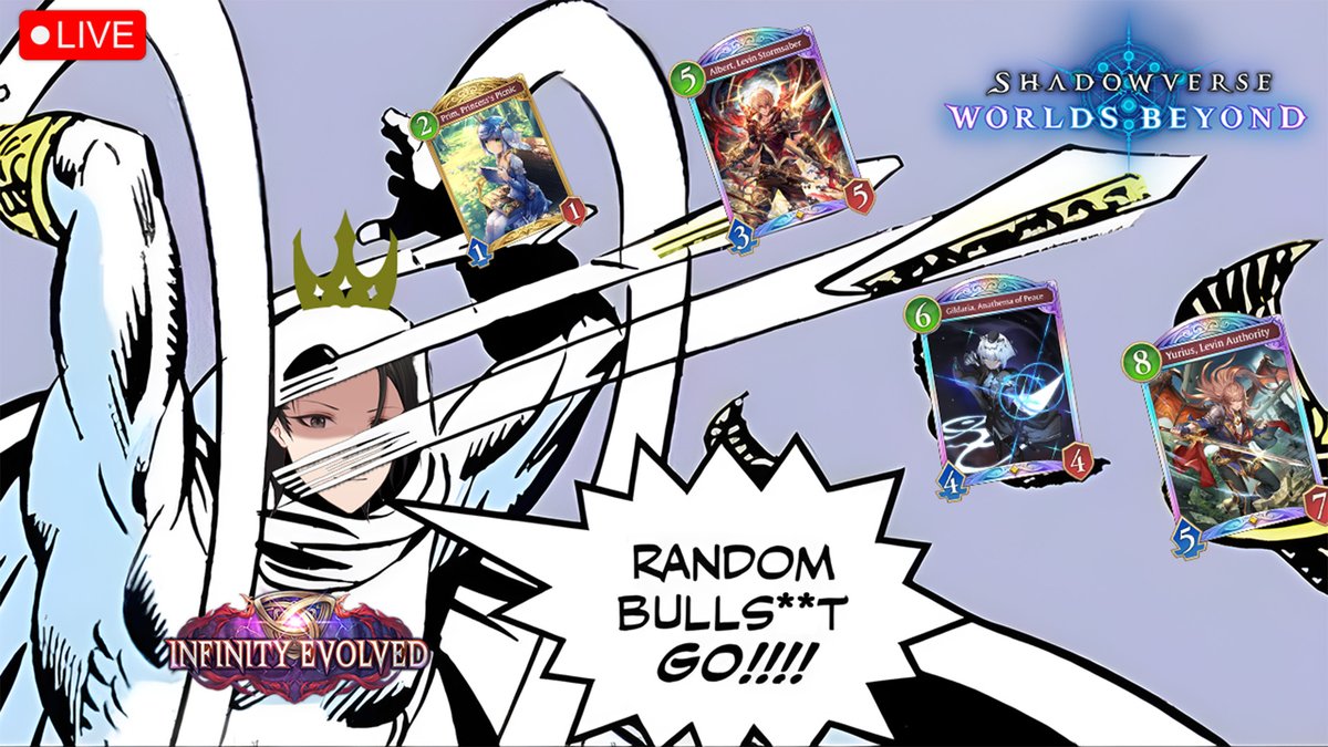 QDMNora's tweet image. [LIVE:Shadowverse World Beyond]
เวลา 16:00 18/07/2025
ห้องรับแขก: youtube.com/live/MlQKe7rEK…

เด็คดาบอ่ะนะ วิธีเล่นง่ายๆก็ มีอะไรก็โยนไปให้หมดดด