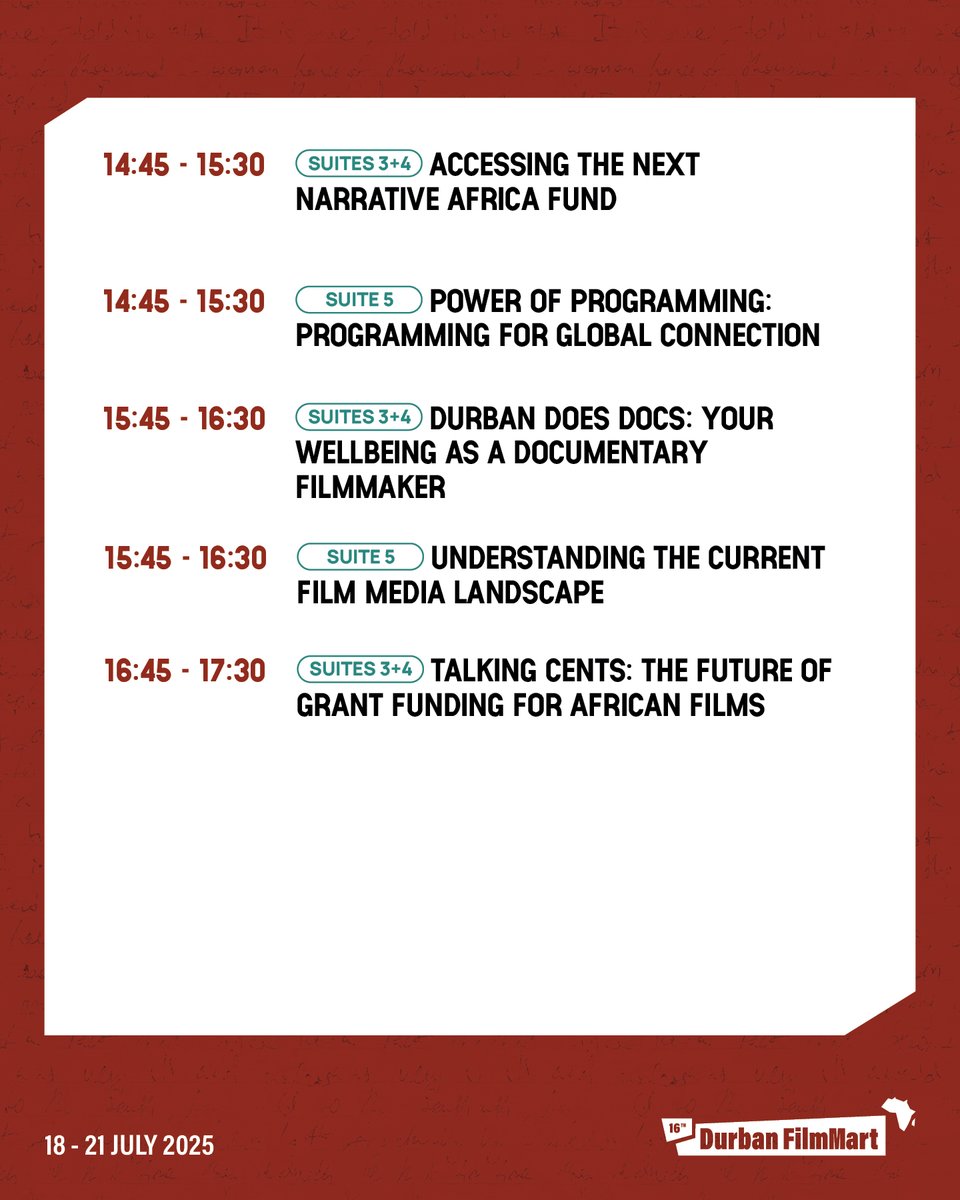 Day three kicks off with fresh momentum! The learning continues, the connections deepen, and the opportunities expand. Plan your day and explore what #DFM2025 has to offer.