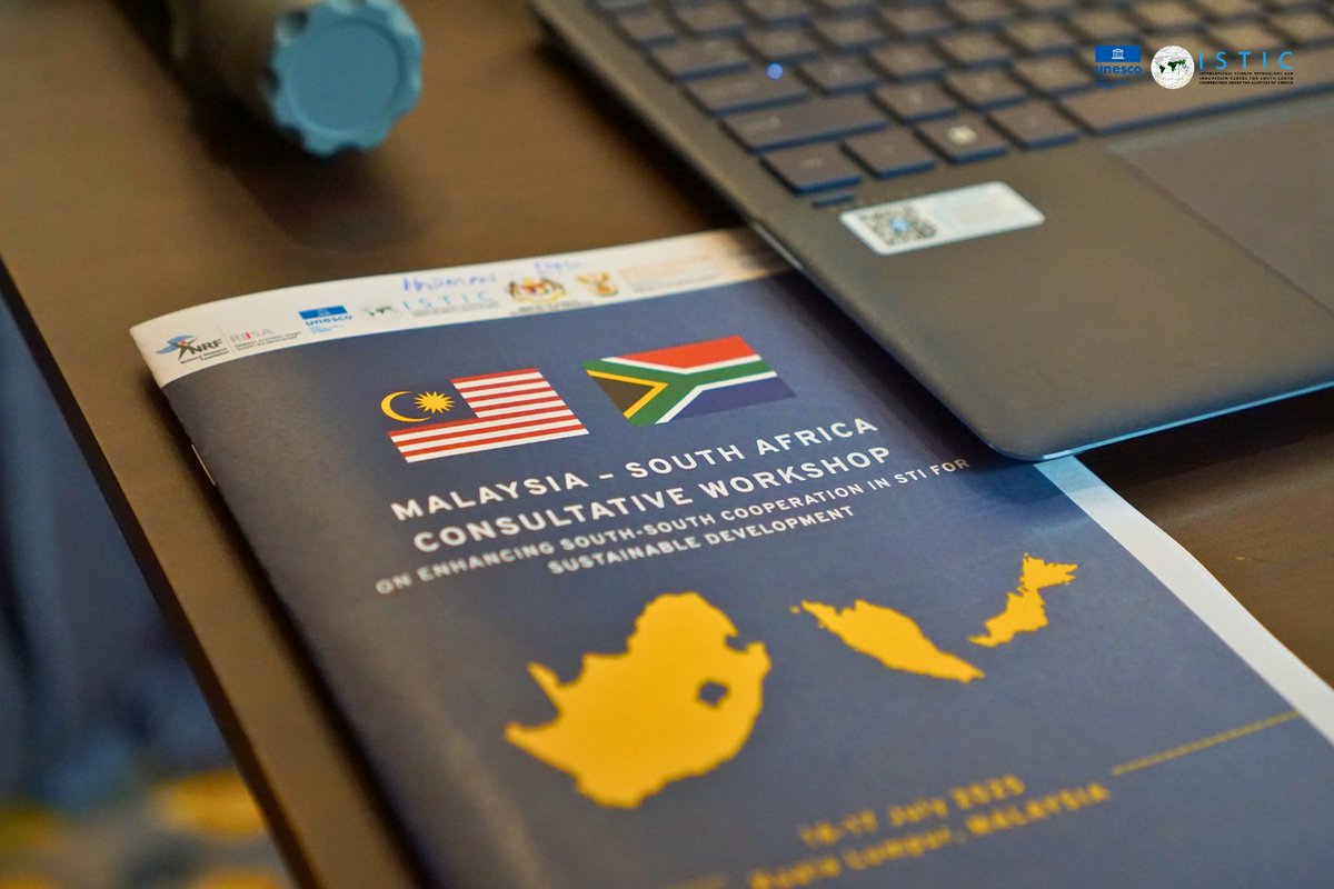 istic_unesco's tweet image. On Day 2 of the 🇲🇾–🇿🇦 STI Workshop, discussions moved from strategy to action. Partners co-developed research concepts, explored funding pathways, and outlined a shared roadmap for advancing South–South scientific collaboration.