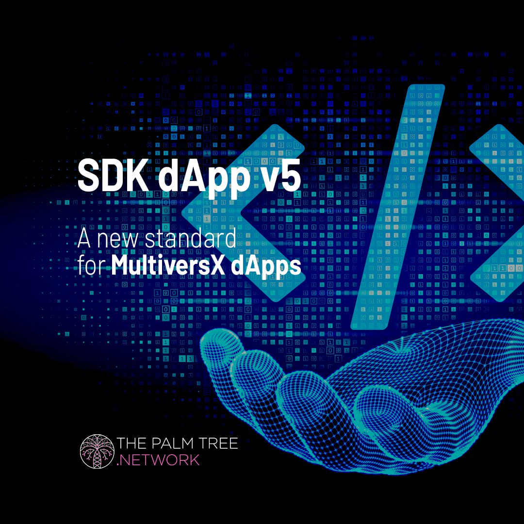 The Palm Tree ⚡Network (@thepalmtreenw) on Twitter photo 1/12🚀 A new era for <a href="/MultiversX/">Multiversᕽ</a> developers: SDK dApp v5 is here.
More than an update, it's a strategic redesign that sets a new standard for building more flexible, powerful, and future-proof dApps.
Let’s dive in 👇
#Web3 #BlockchainDev 1/12🚀 A new era for <a href="/MultiversX/">Multiversᕽ</a> developers: SDK dApp v5 is here.
More than an update, it's a strategic redesign that sets a new standard for building more flexible, powerful, and future-proof dApps.
Let’s dive in 👇
#Web3 #BlockchainDev