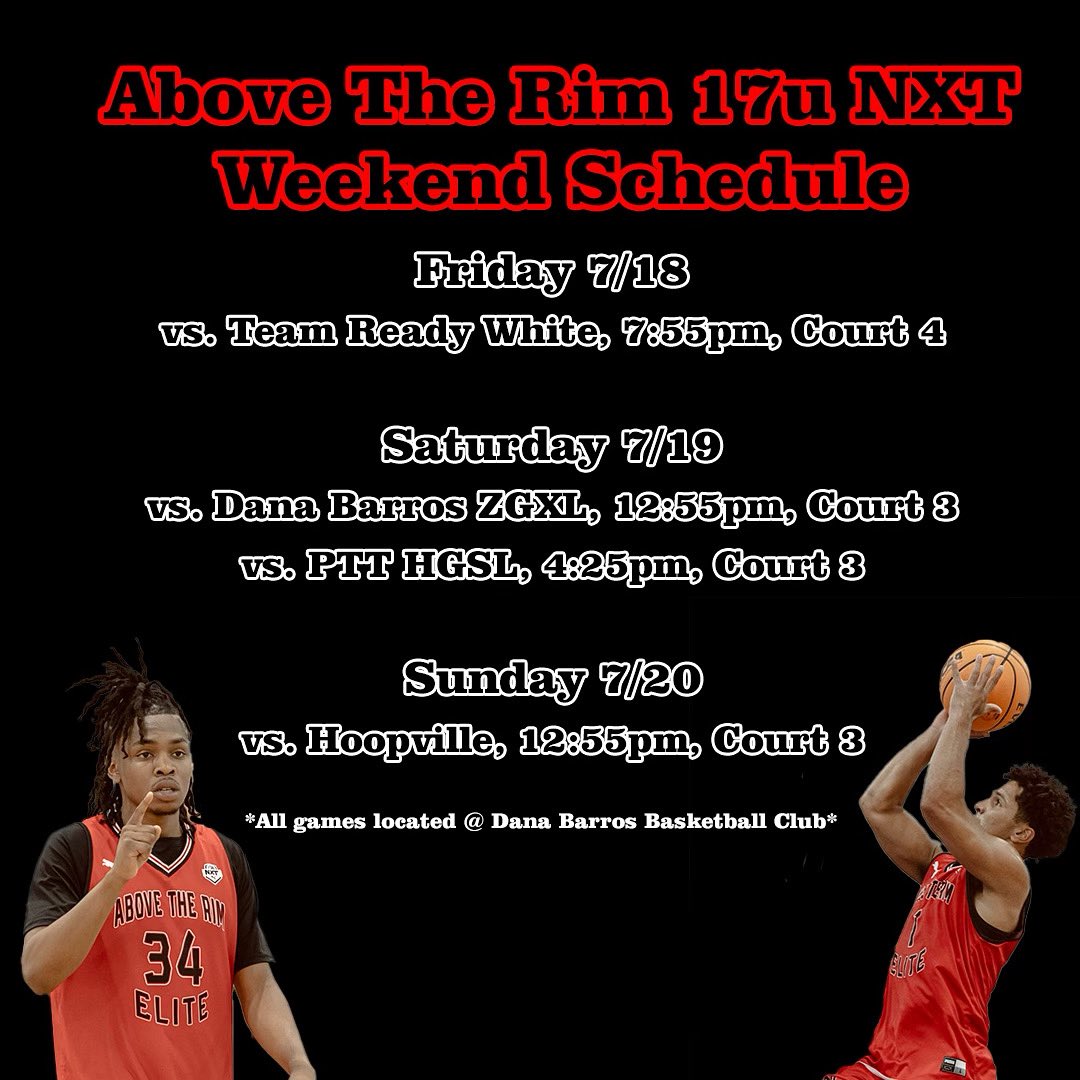 Schedule for this weekend’s ZG Live Finale. Excited to compete one last time!
