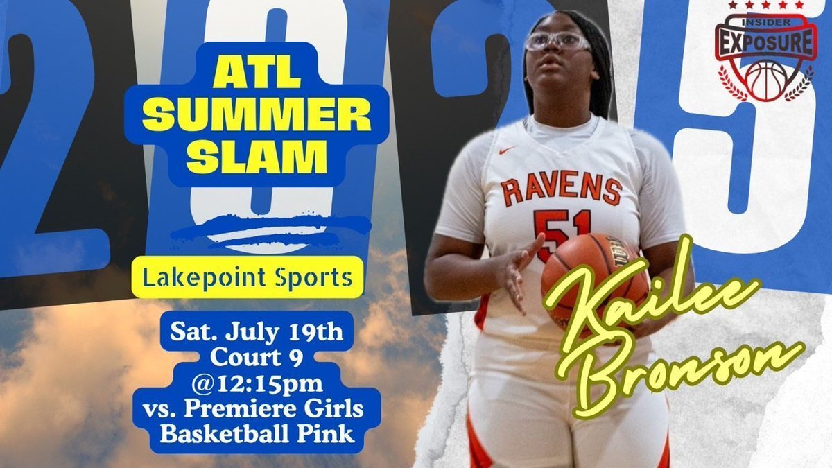 🚨College Coaches, come check me and my team out at the ATL Summer Slam in Atlanta🚨
<a href="/ladyspursgold/">Lady Spurs Elite Gold</a>  <a href="/InsiderExposure/">InsiderExposure</a>
