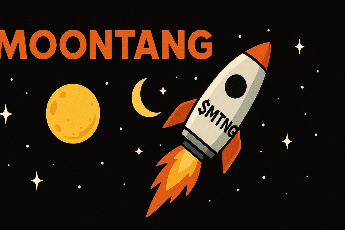 MoontangCoin's tweet photo. Meme coins are evolving.
$MTNG is the first reflexive meme asset designed to RIDE the moves of $BTC, $ETH, $SOL &amp; $XRP — but on steroids.
You want movement?
We give you Moontang.
https://t.co/cUkrUMpJsV
#Crypto #Altcoins #MTNG https://t.co/6zLmLDZBsU