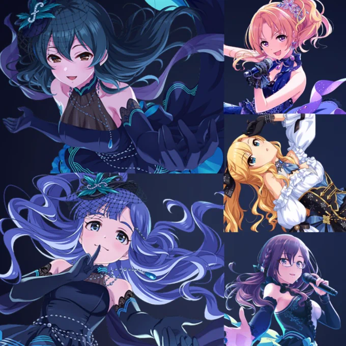 ポケットシンデレラ ラグジュアリーレッド/ディープブルー