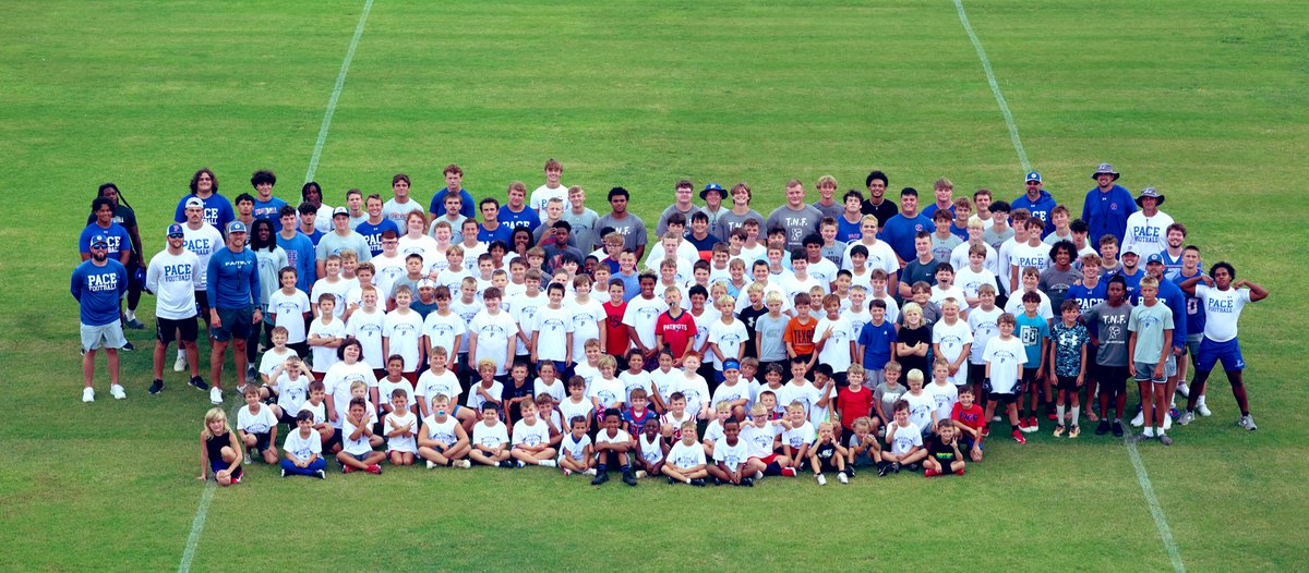 2025 Patriot Camp was a success! Football is strong in Pace, Florida and the future looks bright!