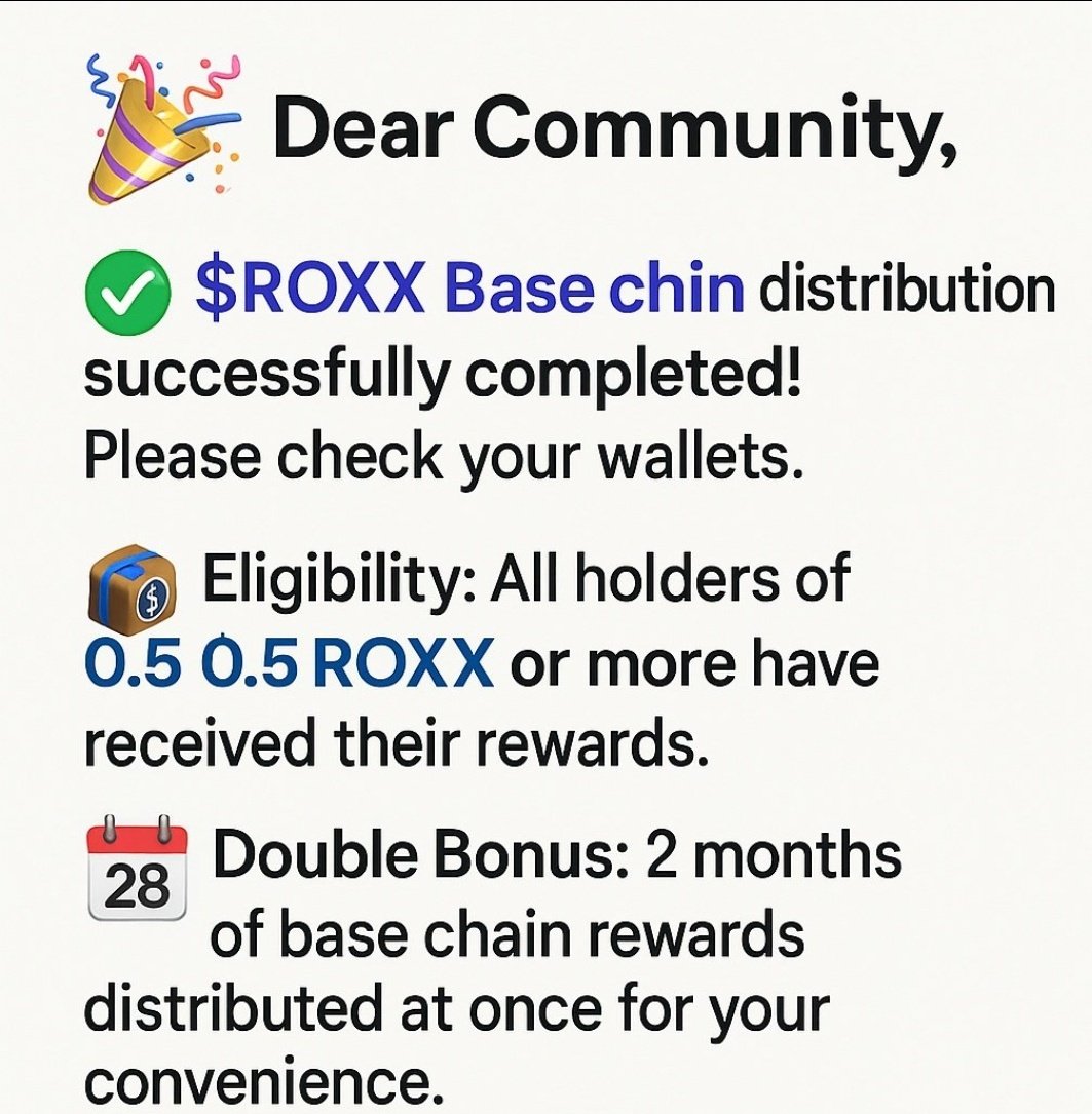 roxxsmartdefi's tweet photo. @Vivek4real_ Very good news total $ROXX supply is 1000 tokens out of which after burning only 369 tokens left https://t.co/F5Rp2sT9qw