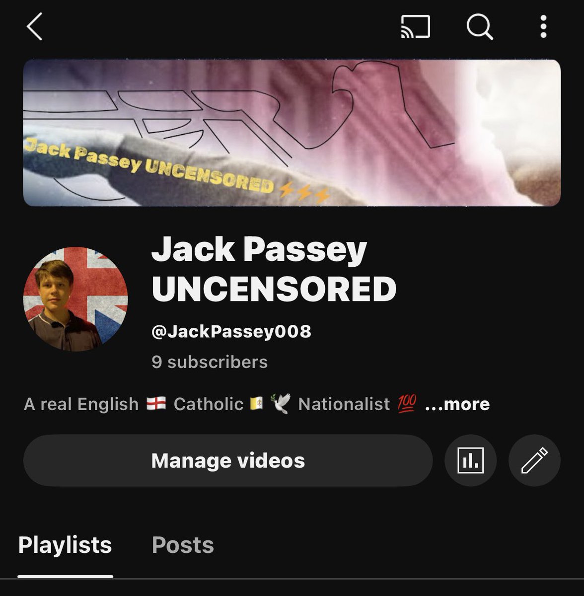 jackpassey008's tweet image. Follow me on:
YouTube: @https://youtube.com/@jackpassey008?si=a5jEqbBGya0tCF8V
X (Twitter if you’re gаy): @jackpassey008
Instagram: instagram.com/jackpassey008?…
Telegram Channel: t.me/JackPasseyUNCE…
Rumble (MOST IMPORTANT🚨) rumble.com/user/jackpasse…
Odysee:…