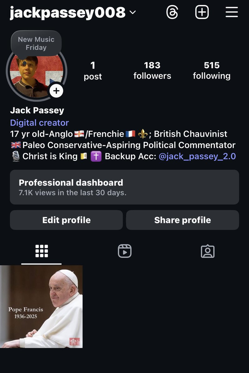 jackpassey008's tweet image. Follow me on:
YouTube: @https://youtube.com/@jackpassey008?si=a5jEqbBGya0tCF8V
X (Twitter if you’re gаy): @jackpassey008
Instagram: instagram.com/jackpassey008?…
Telegram Channel: t.me/JackPasseyUNCE…
Rumble (MOST IMPORTANT🚨) rumble.com/user/jackpasse…
Odysee:…